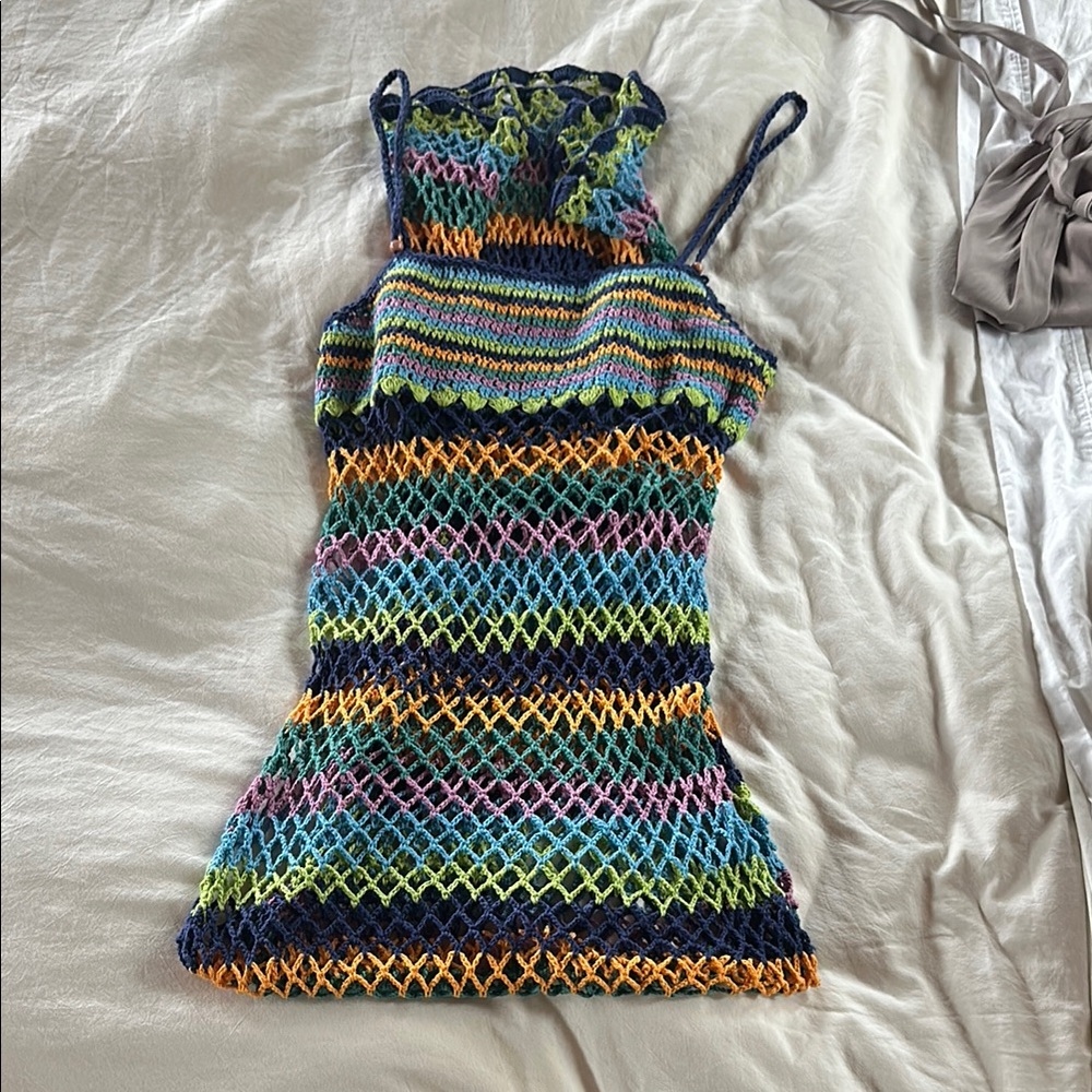 It’s Now Cool Maxi Crochet Dress - Picture 5 of 7